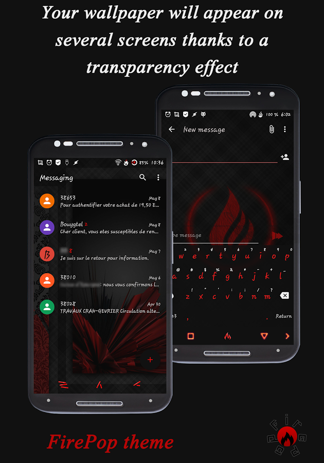 FirePop - CM12(.1) dark theme