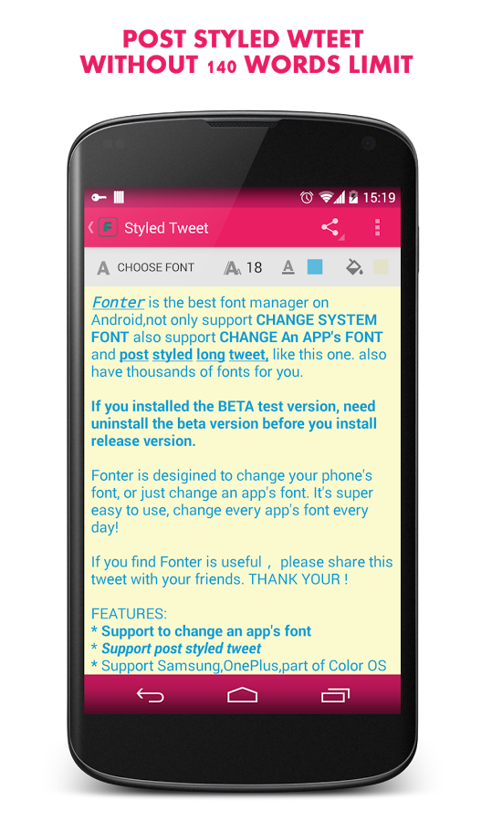 Fonter Pro - Best Font manager