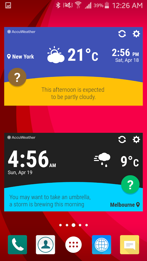 G4 Zooper Widgets