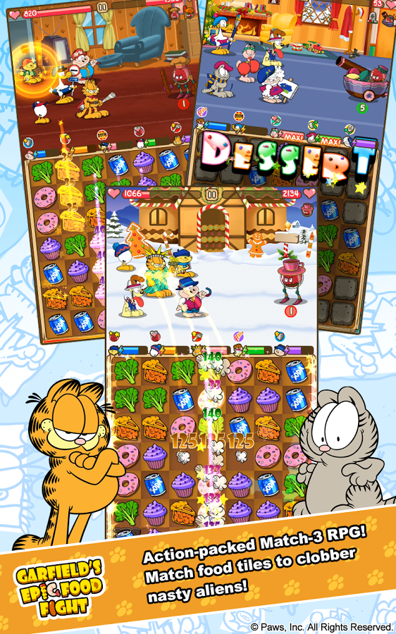 Garfield's Epic Food Fight