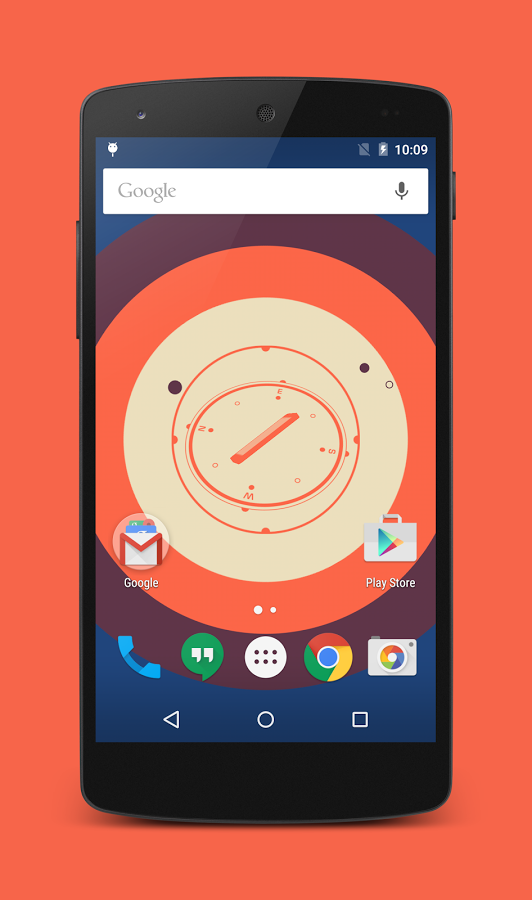 Gyro Clock Pro live wallpaper