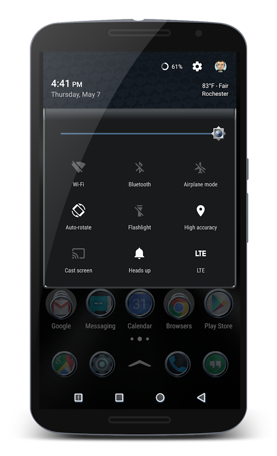 Maximus Metalz Pro CM12 Theme