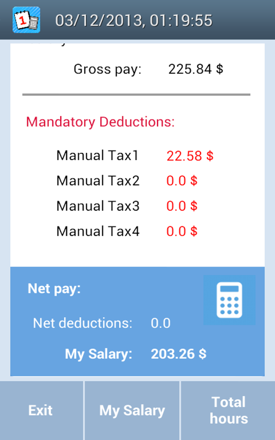 My Salary + Track your shift