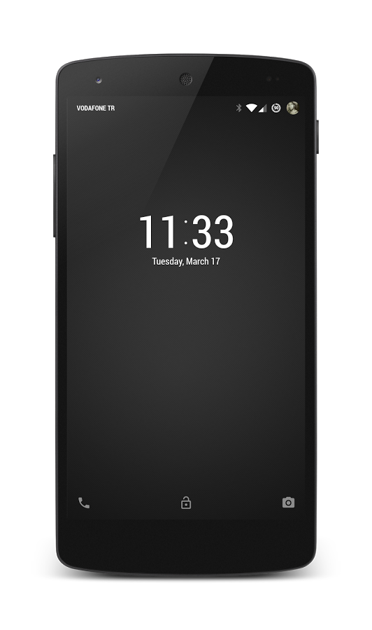 PitchBlack™(S-Grey) CM12 Theme