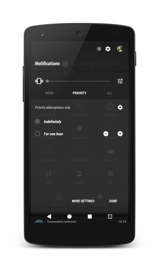 PitchBlack™(S-Grey) CM12 Theme