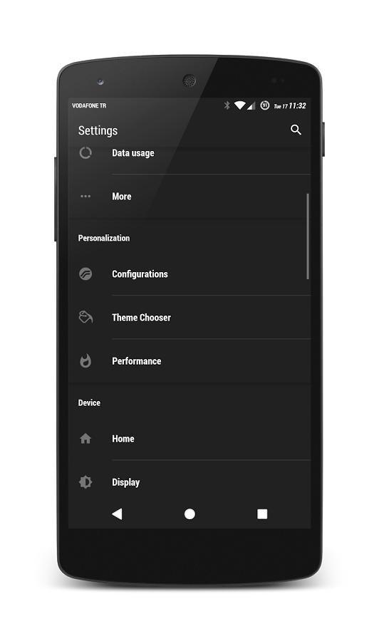 PitchBlack™(S-Grey) CM12 Theme