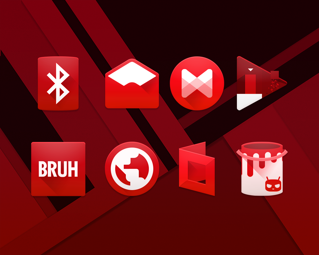 RED - Icon Pack