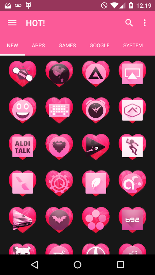 Smokin' HOT - Pink Heart Theme