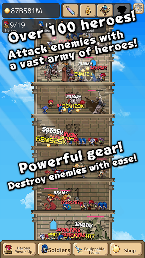 Tower of Hero (Mod Money)