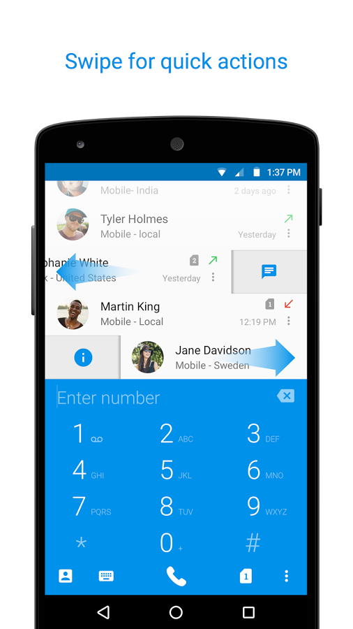 Truedialer - Dialer & Contacts