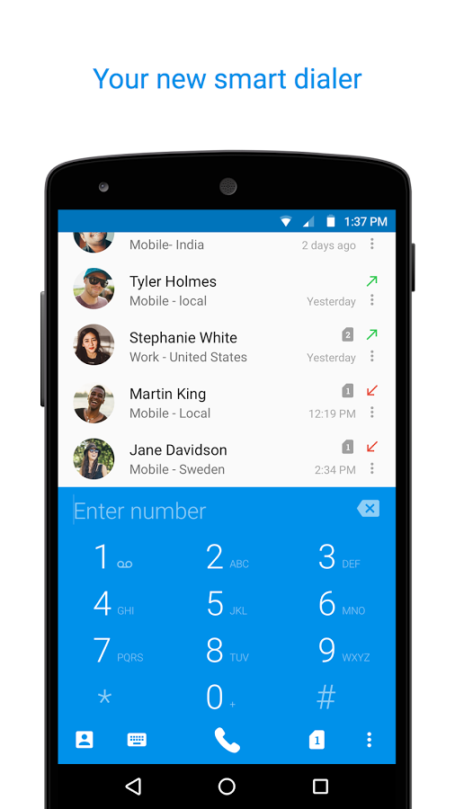 Truedialer - Dialer & Contacts