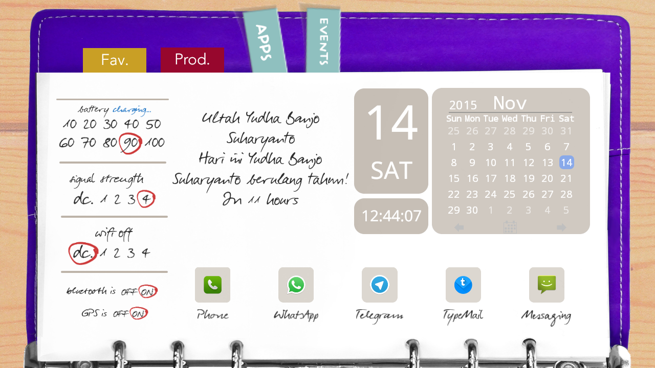 Agenda Purple Theme for TL