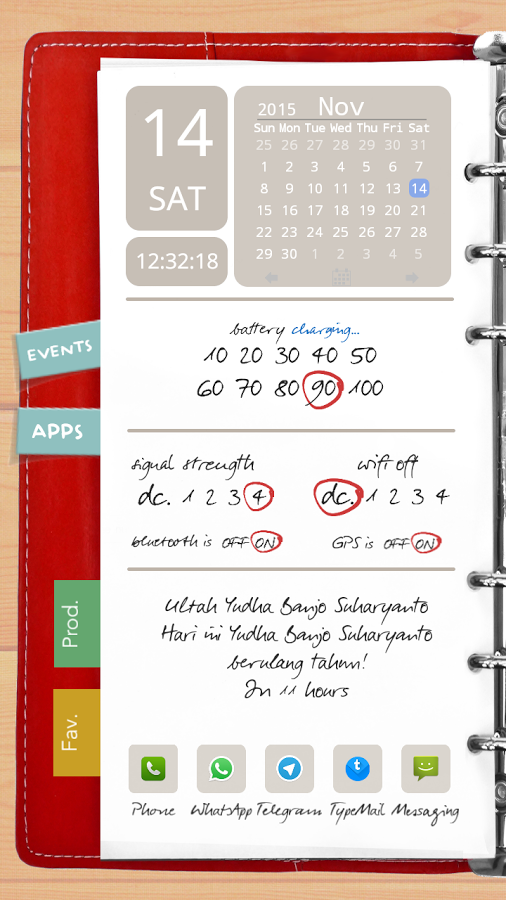 Agenda Red Theme for TL