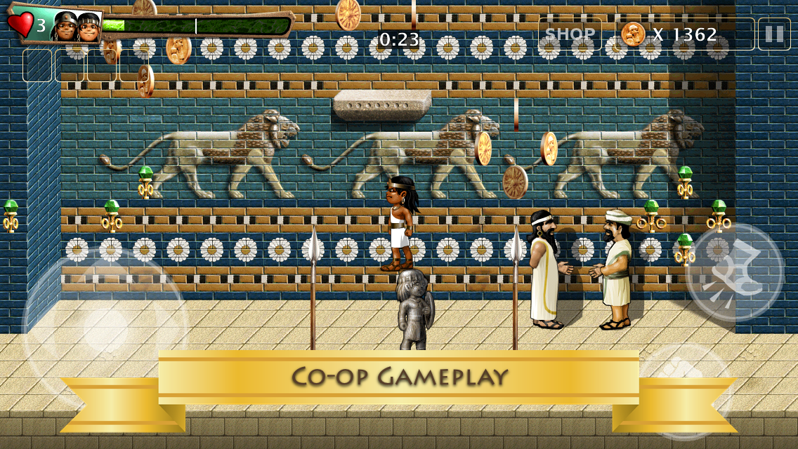 Babylonian Twins Platform Game