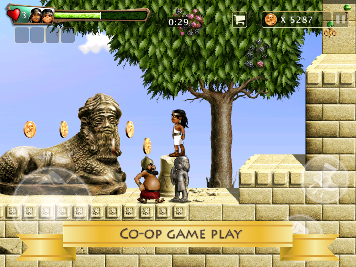 Babylonian Twins Platform Game