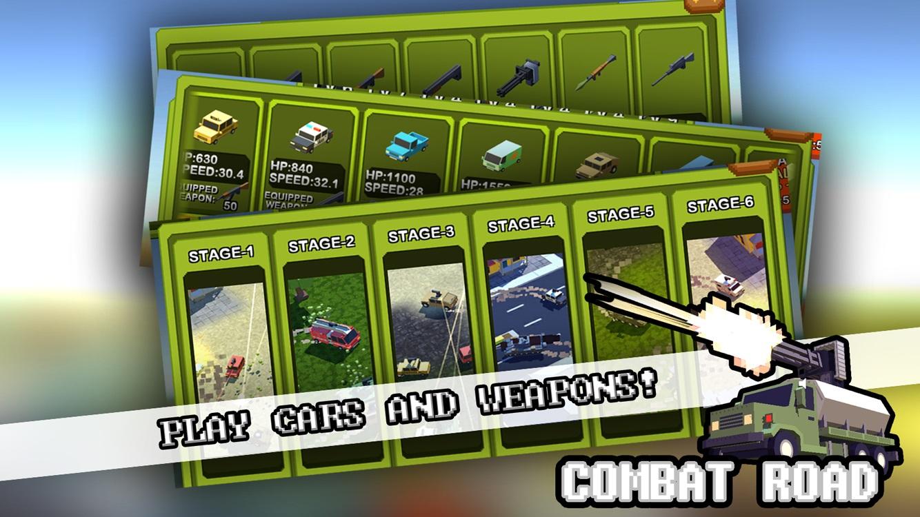 Combat Road (Mod Money)