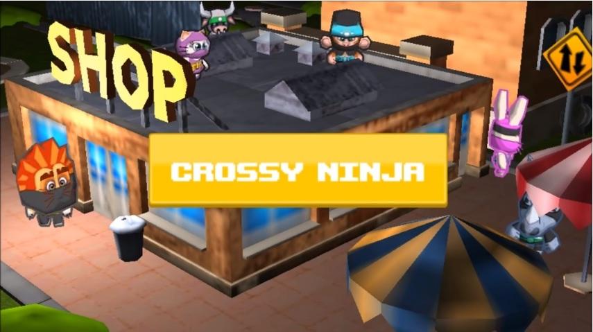 Crossy Ninja - Risky Road (Mod Money)