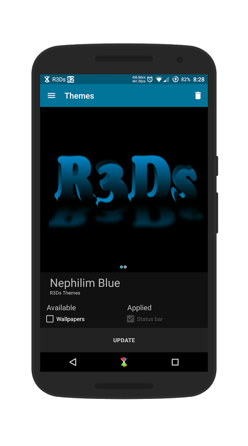 Nephilim Blue CM13 Theme