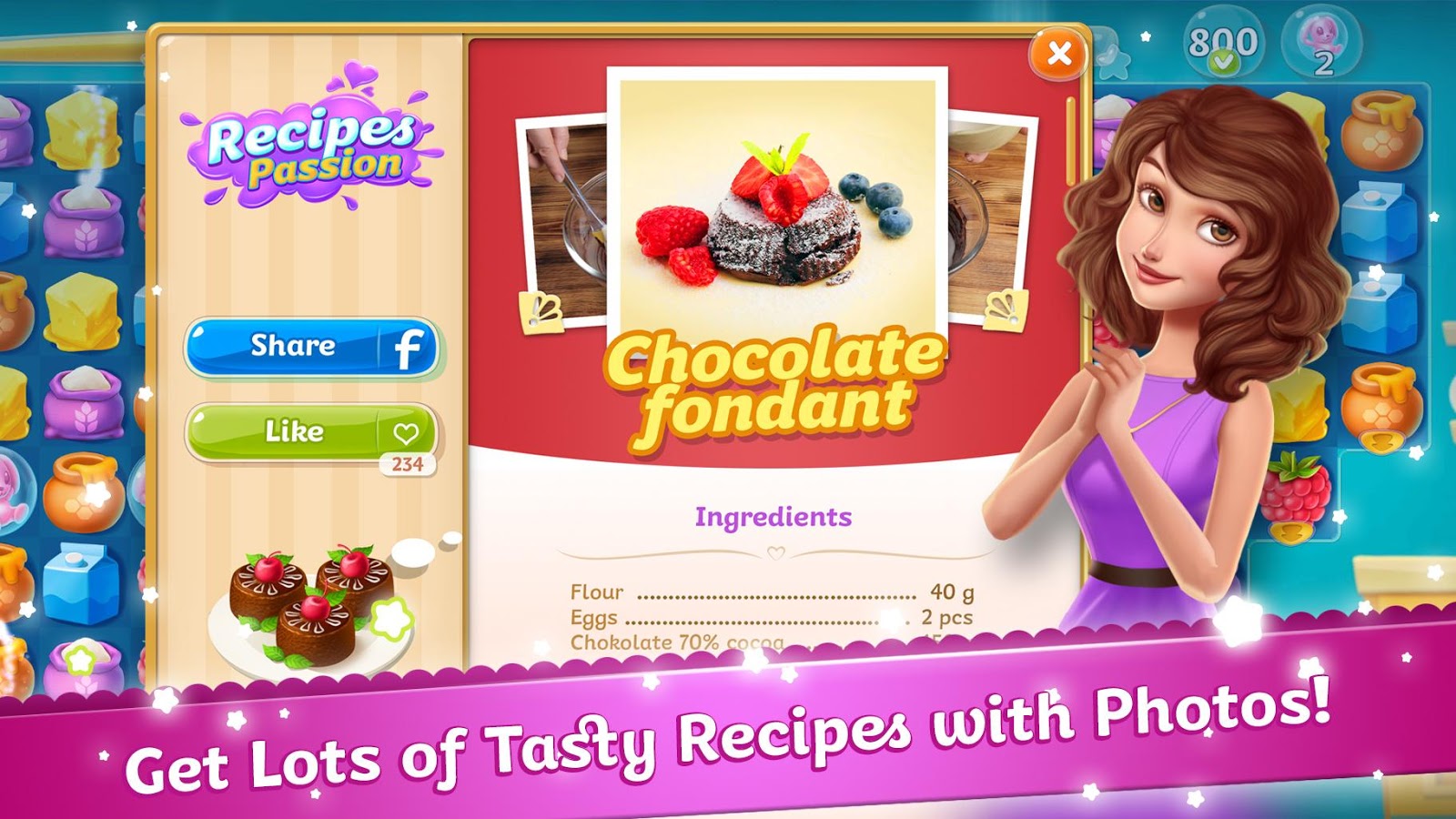 Recipes Passion: Sweet Treats (Mod)