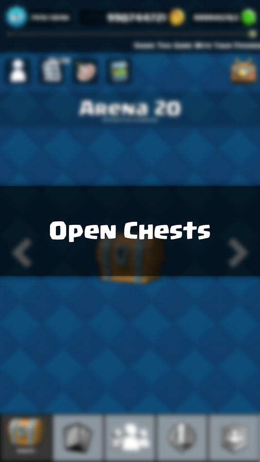 Chests simulator for CR (Mod Money)