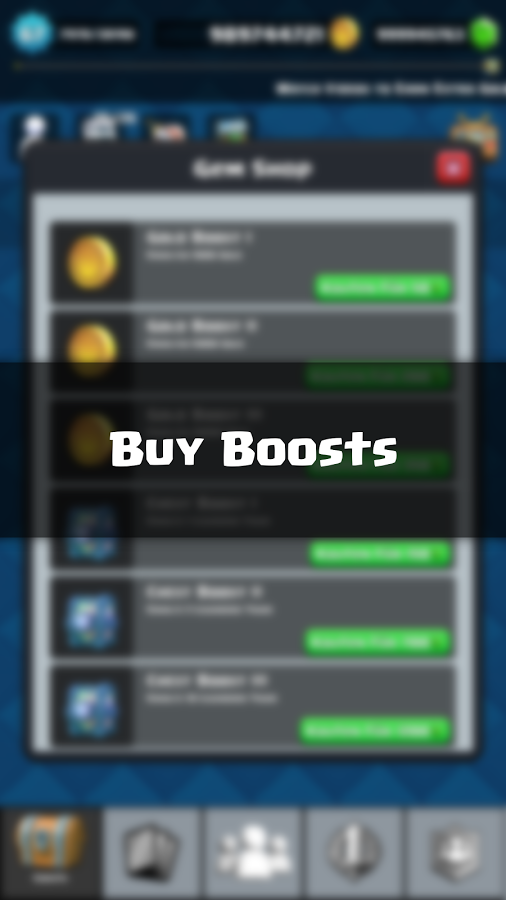 Chests simulator for CR (Mod Money)