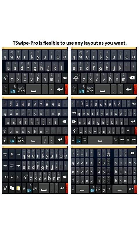 TSwipe-Pro keyboard