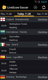 Livescore Soccer
