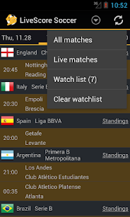 Livescore Soccer