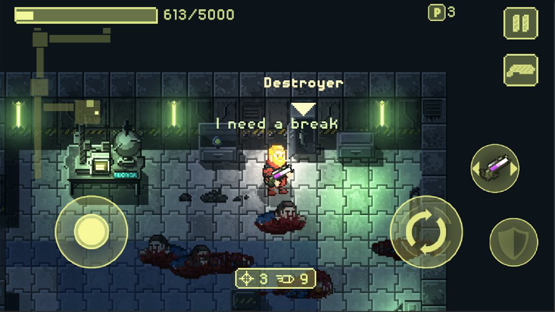 Ailment: space pixelart action game(Mod Money)