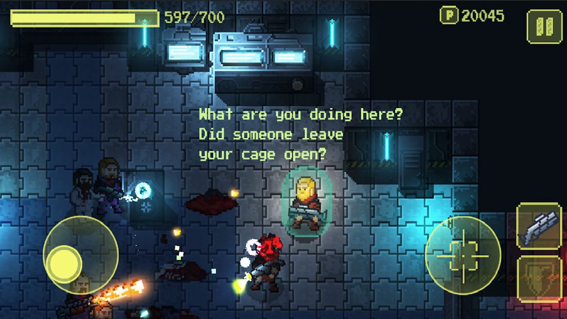 Ailment: space pixelart action game(Mod Money)