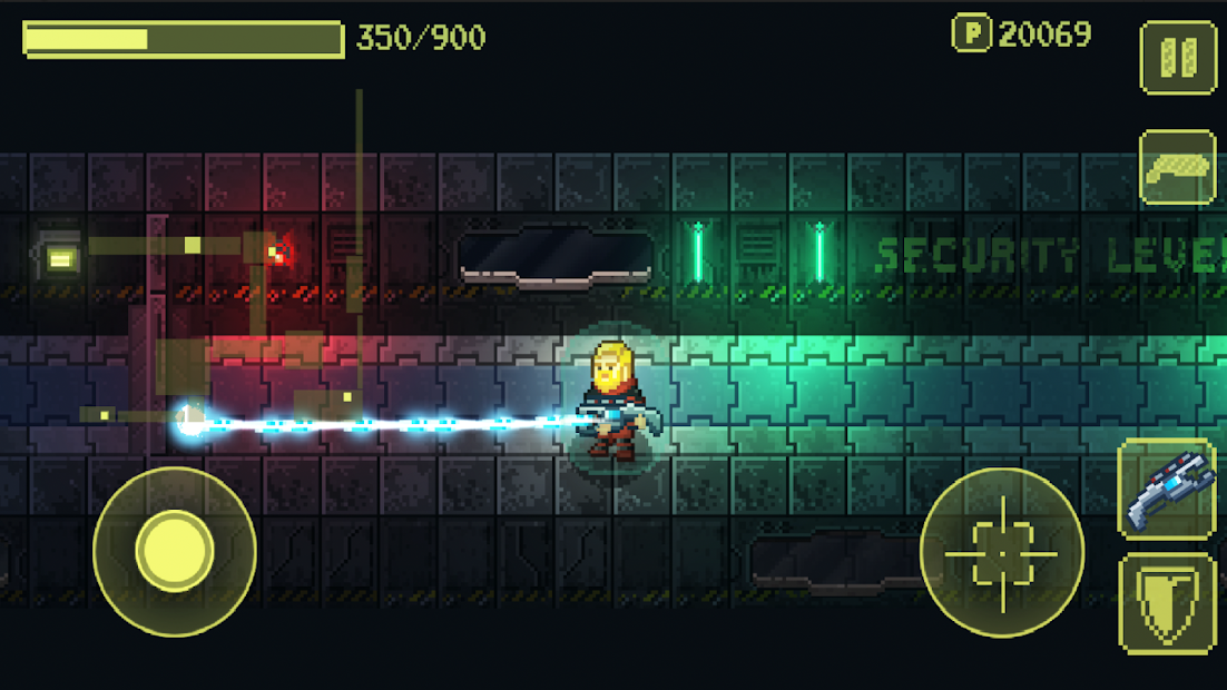 Ailment: space pixelart action game(Mod Money)