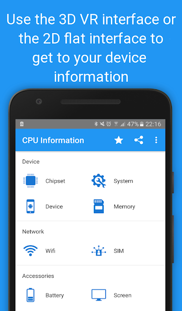 CPU Information Pro : Your Device Info in 3D VR