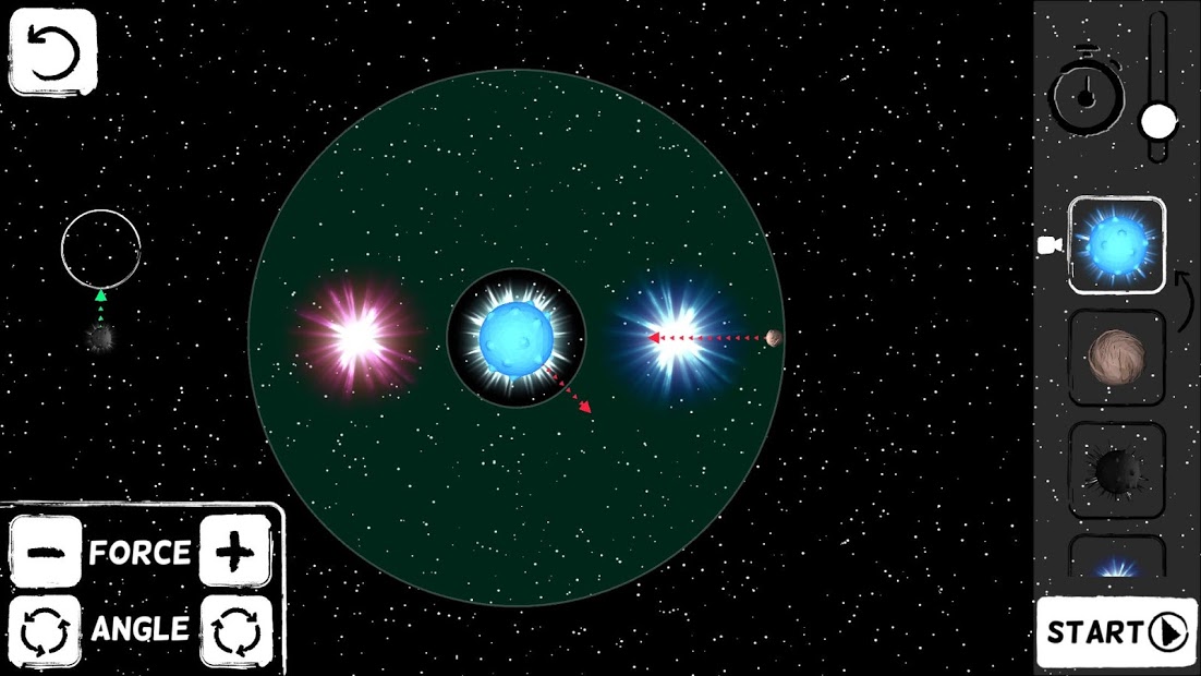 God's Orbits - Gravity Puzzles