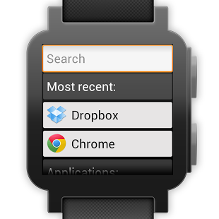 BIG Launcher Wearable