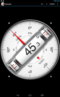 Clinometer + bubble level