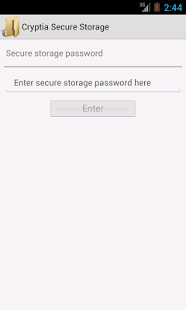 Cryptia Secure Storage Pro