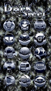 Dark Steel Icon Pack