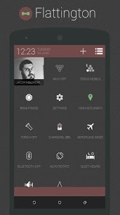 Flattington CM11/PA theme