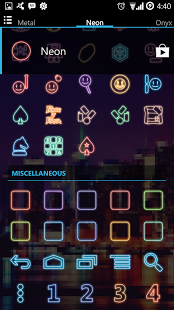 Neon (Go Apex Nova) Icon Theme