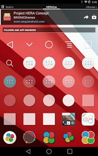 Project Hera Launcher Theme