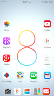 Ultimate iOS8 Launcher Theme