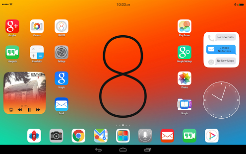 Ultimate iOS8 Launcher Theme