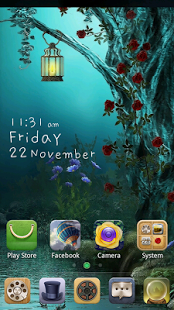 Wonderland GO Launcher Theme