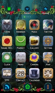 Wonderland GO Launcher Theme