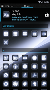 Xenon icons - Nova Apex Holo