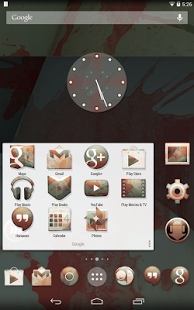 Zombie KitKat Launcher Theme