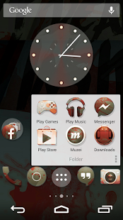 Zombie KitKat Launcher Theme