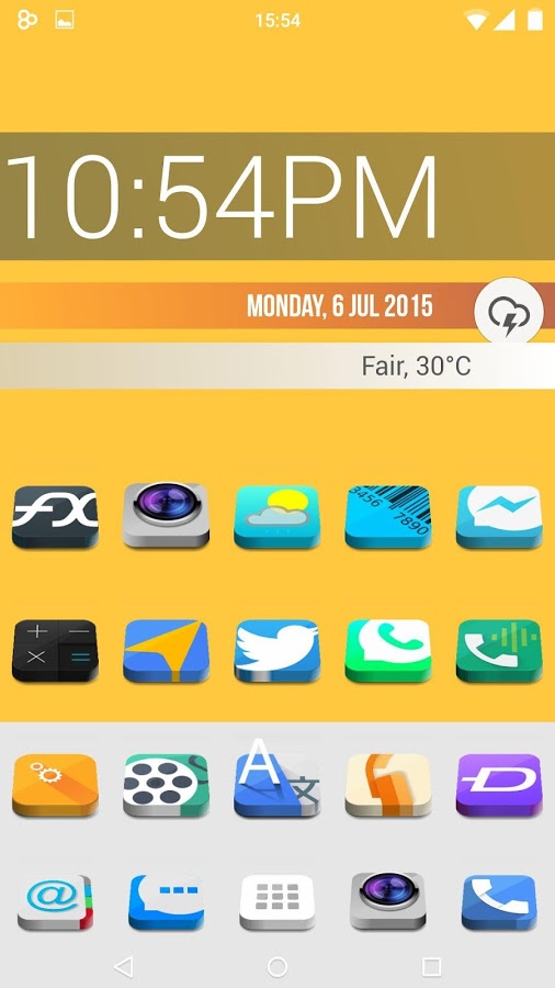 3D - icon pack  Theme HD