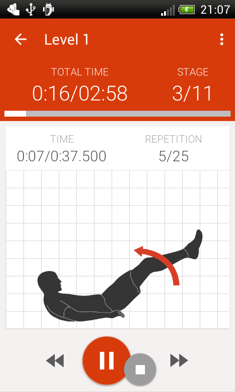 Abs workout II PRO