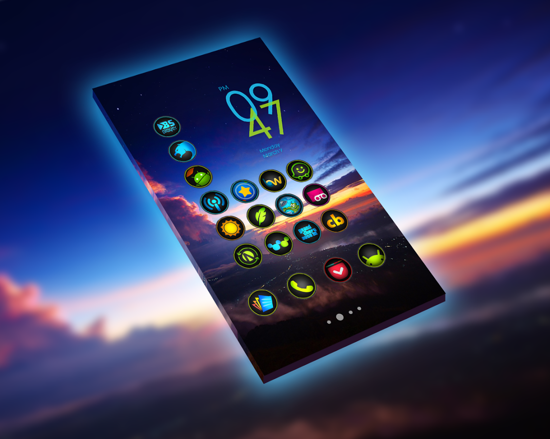 Blue Light Icon Pack